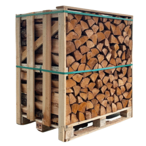 Alder firewood in 2 m3 crate